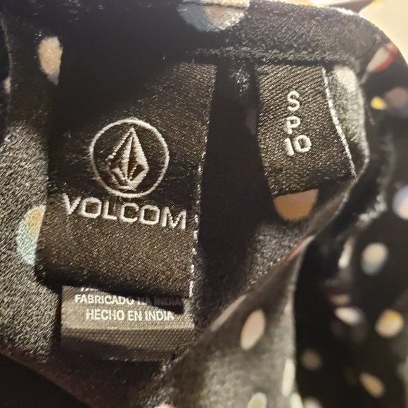 NWT Volcom April March Polka Dot Dress S - Picture 8 of 8